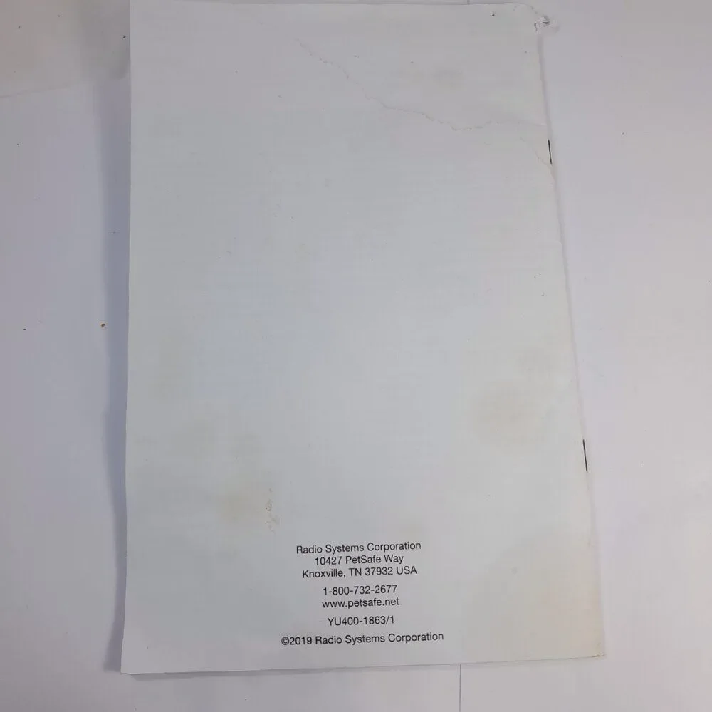 Petsafe Healthy Pet Simply Feed‎ PFD00-14574 manual operating guide instructions